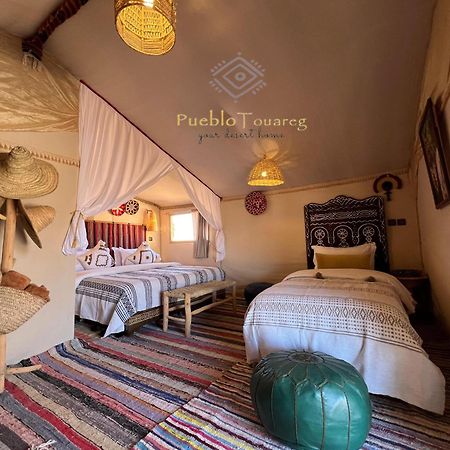Pueblo Touareg - Private Tents Merzouga Extérieur photo