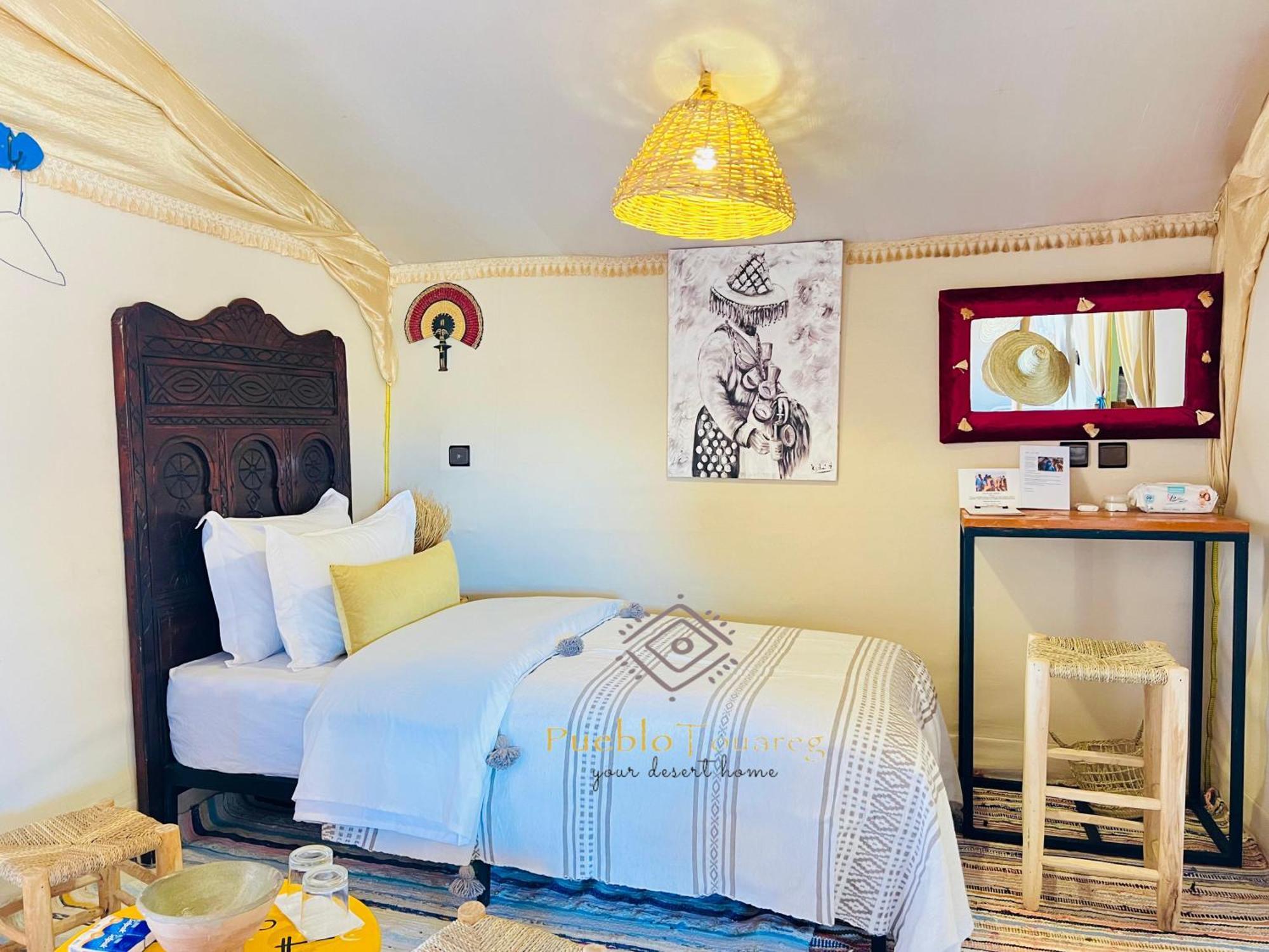 Pueblo Touareg - Private Tents Merzouga Extérieur photo