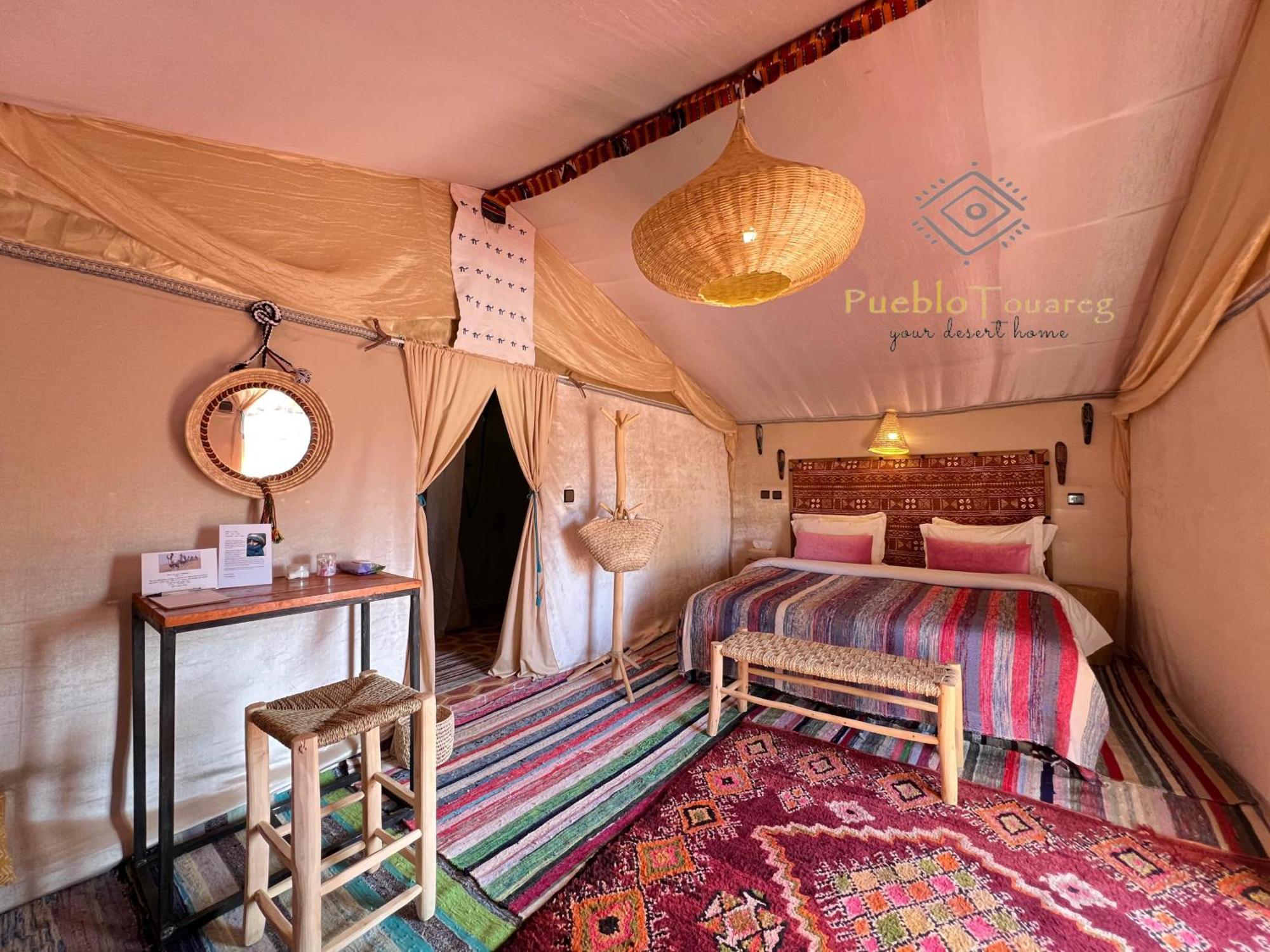 Pueblo Touareg - Private Tents Merzouga Extérieur photo