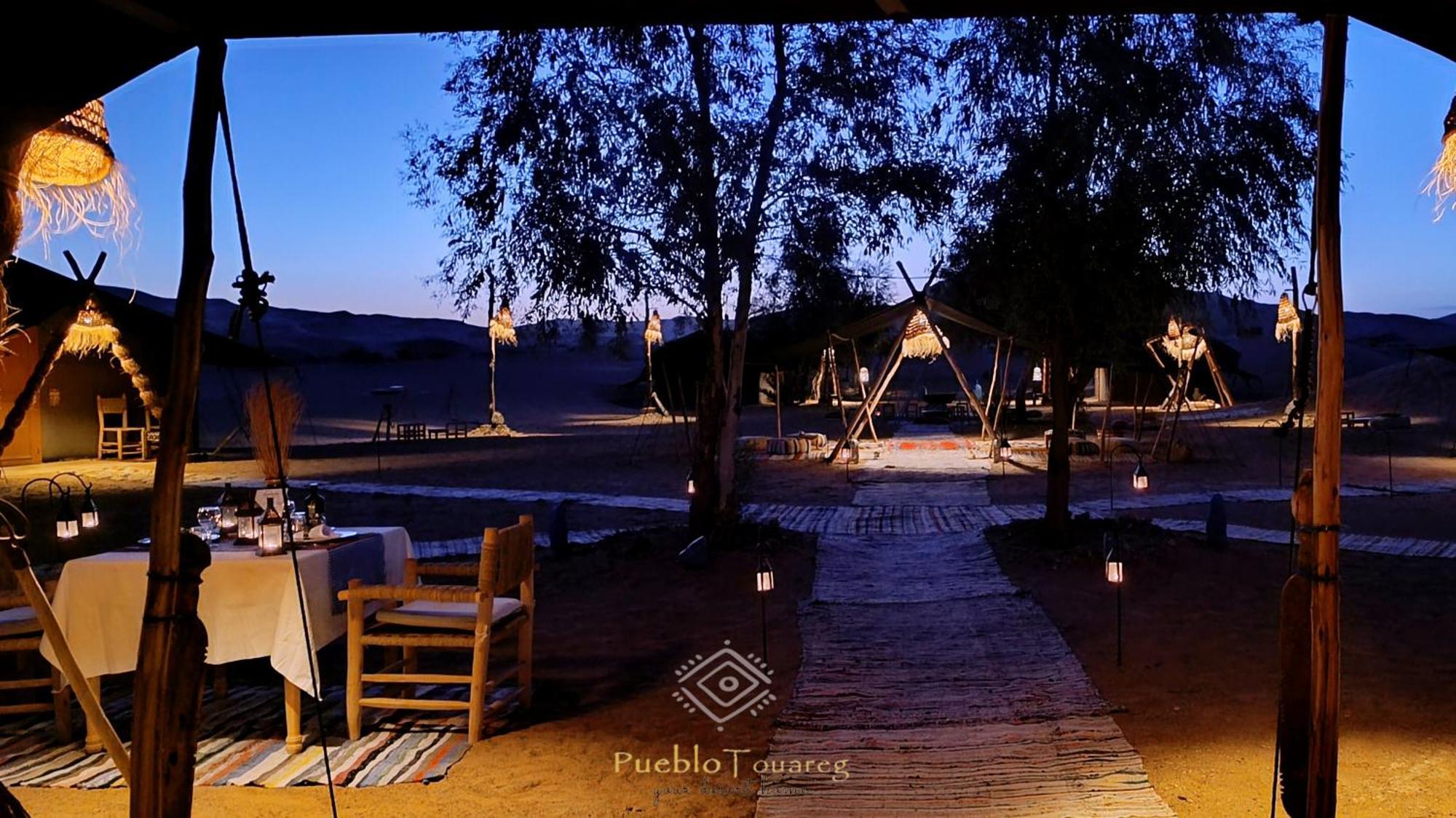 Pueblo Touareg - Private Tents Merzouga Extérieur photo