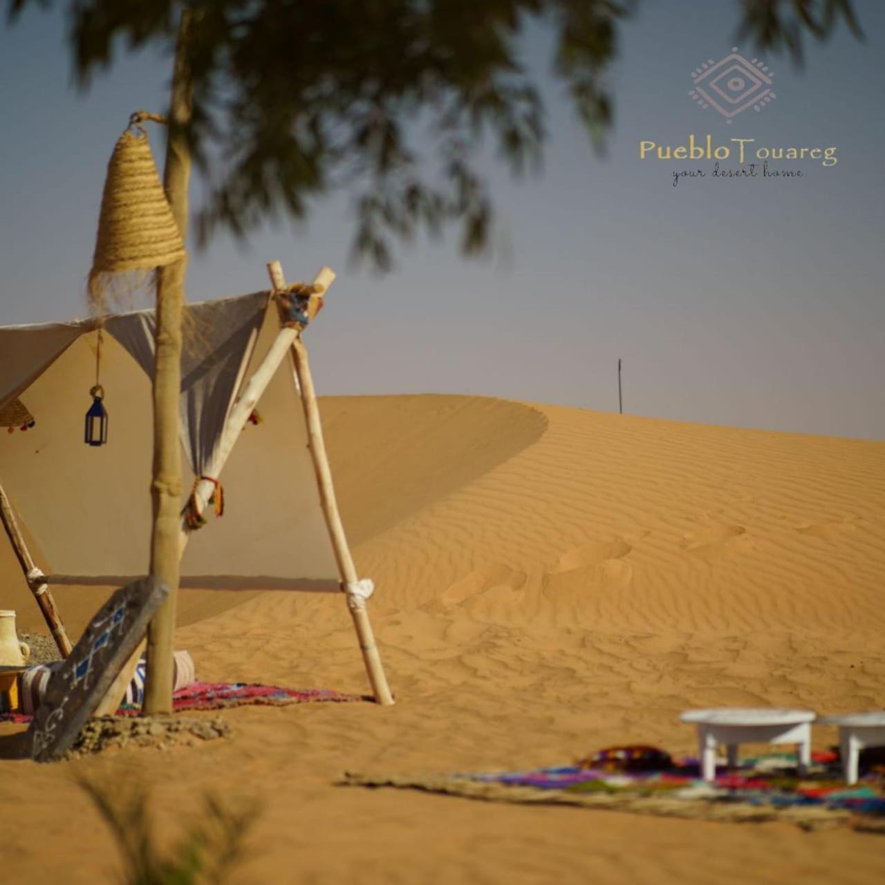 Pueblo Touareg - Private Tents Merzouga Extérieur photo