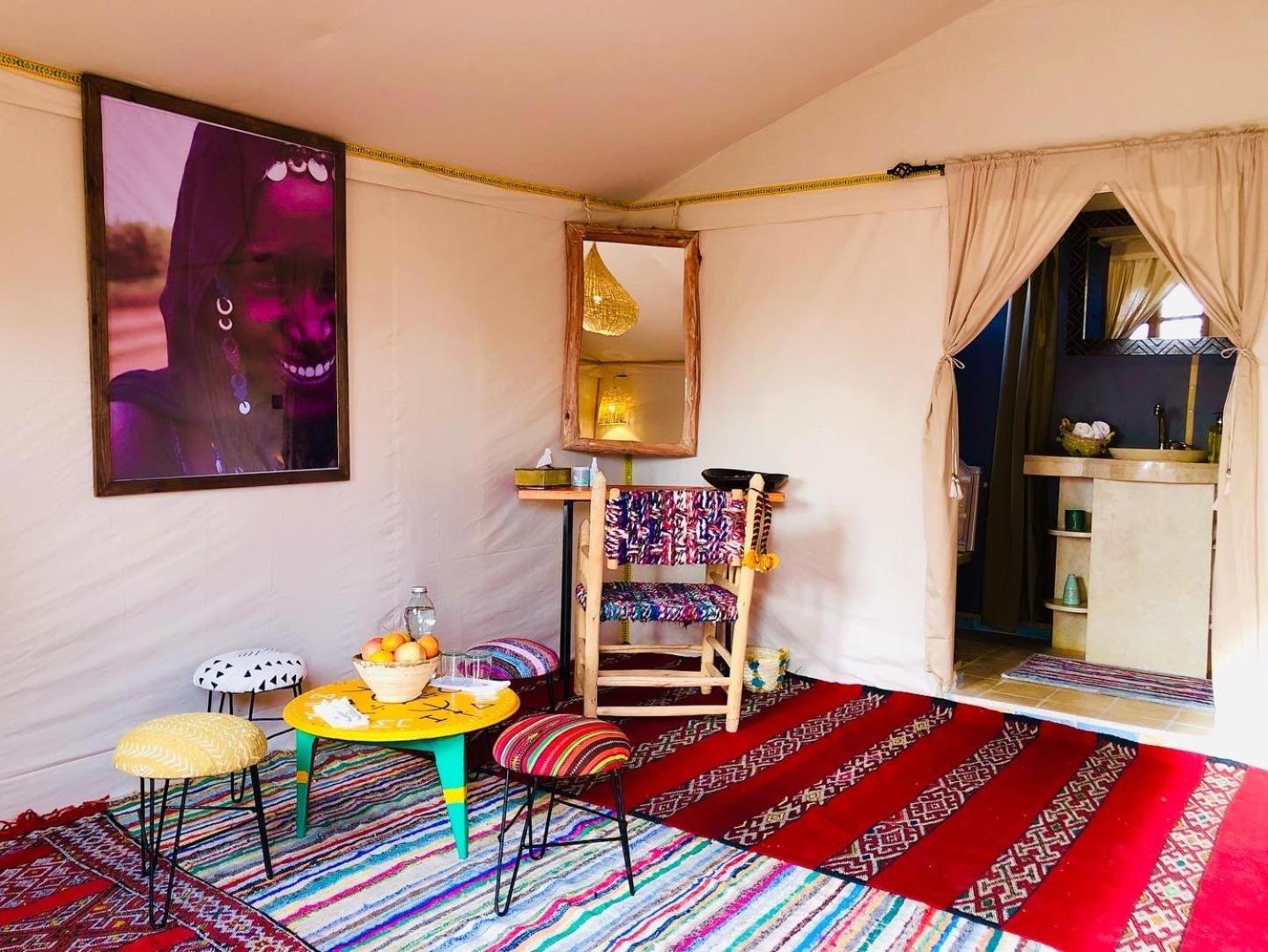 Pueblo Touareg - Private Tents Merzouga Extérieur photo
