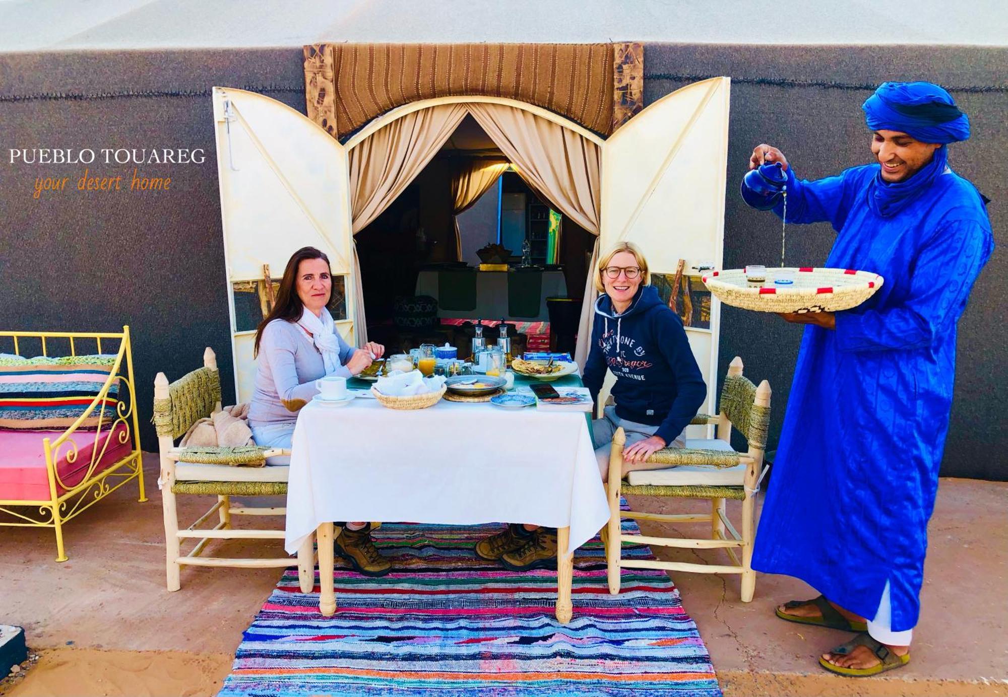 Pueblo Touareg - Private Tents Merzouga Extérieur photo